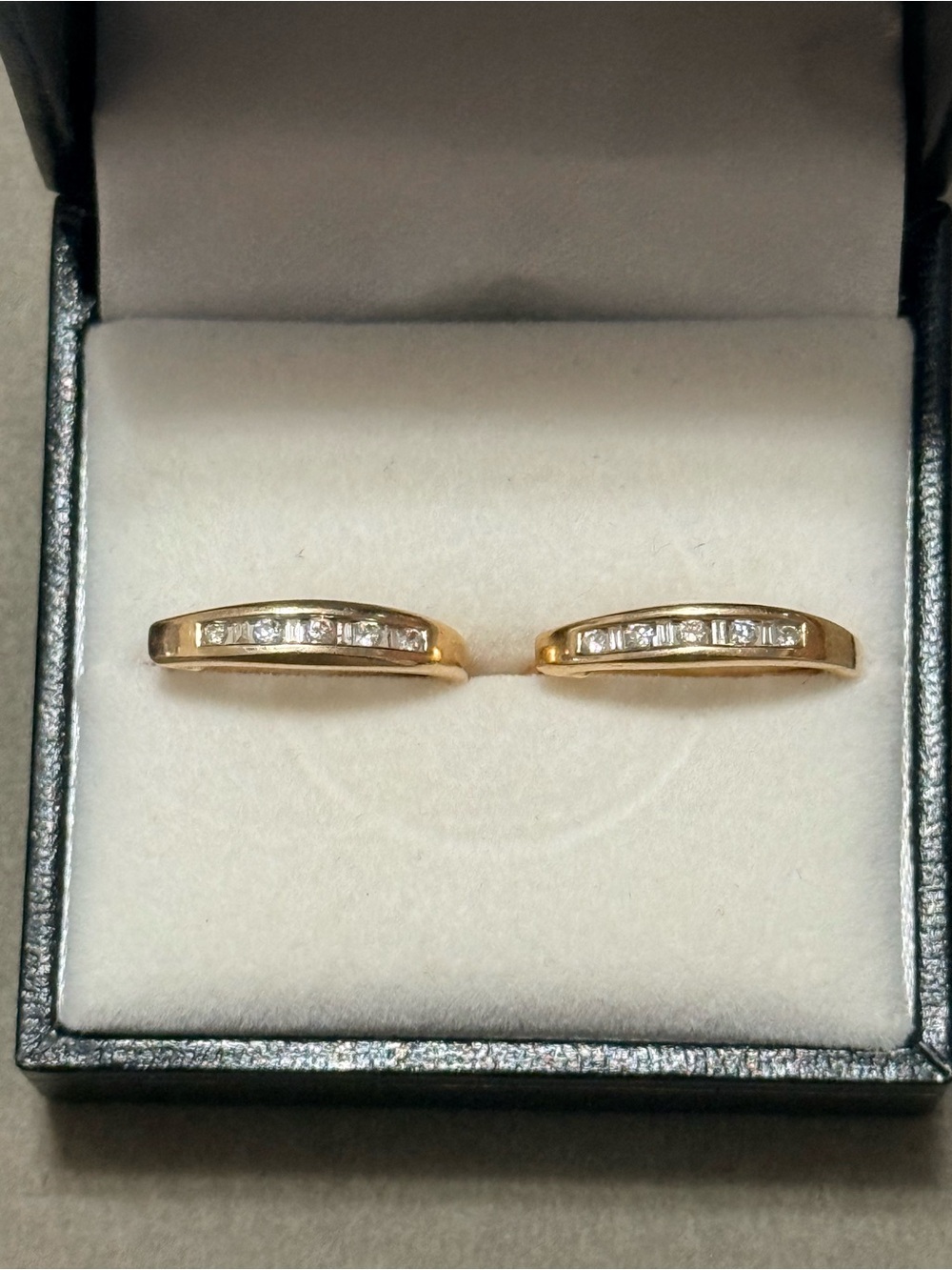 Kay Jewelers Diamond Hoop Earrings 1 ct tw 14K Yellow Gold